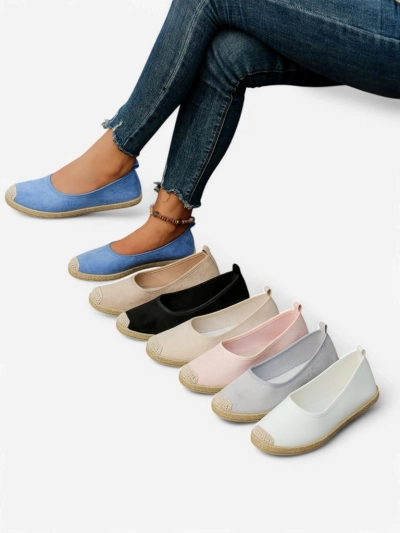 Royalfashion Women's eco-suede espadrilles Aroles