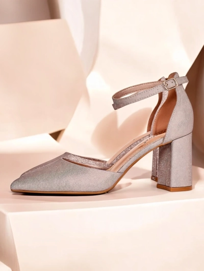 Royalsfashion Женские блестящие туфли на каблуке Noratt