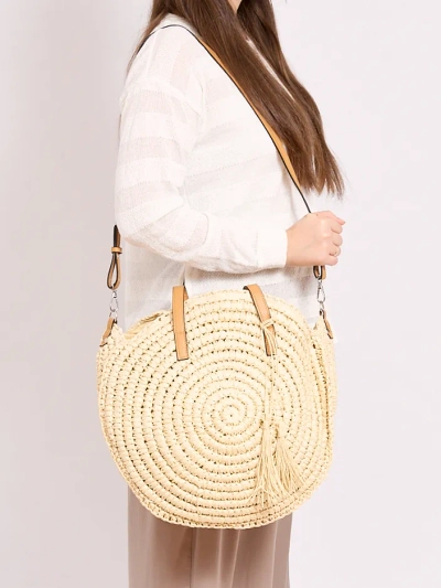 Royalfashion Round wicker bag