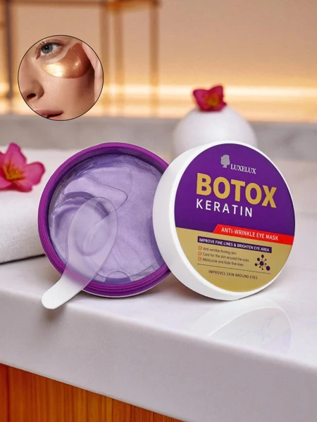 Luxelux Botox pretgrumbu acu maska, acu plāksteri 60 gab.