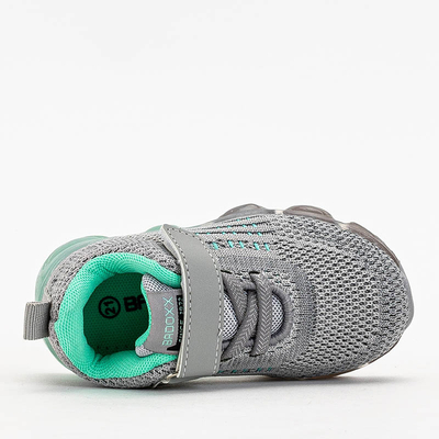 Astra Children's Sneakers Gray Synthetic Sports Summer