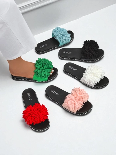 Royalfashion Женские шлепанцы на плоской подошве Flora Blide