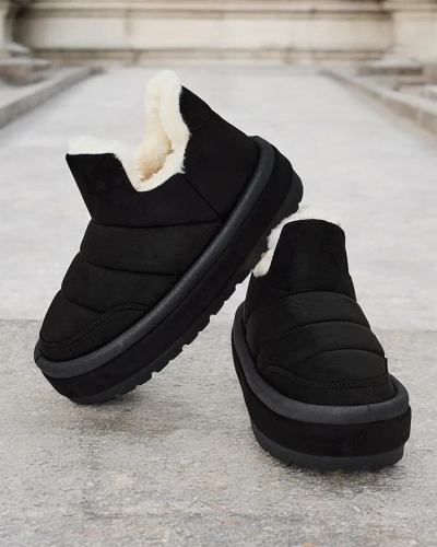 Royalfashion Sieviešu Zoeno īsie zābaki a'la sniega zābaki