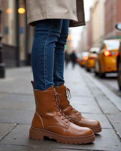 Royalfashion Women's Bumalo lace-up boots