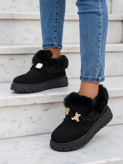 Royalfashion Женские короткие сапоги a'la snow boots Dobis
