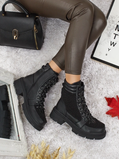 Women's worker boots with fur Ardella