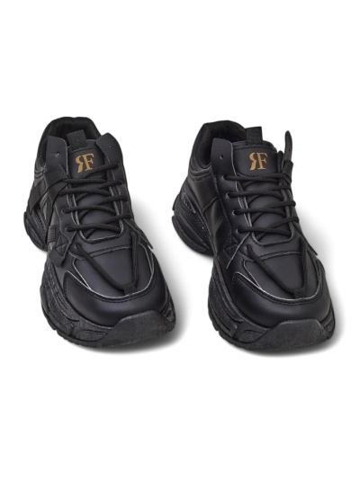 Royalfashion Women's sports sneakers on a thicker sole Quensi