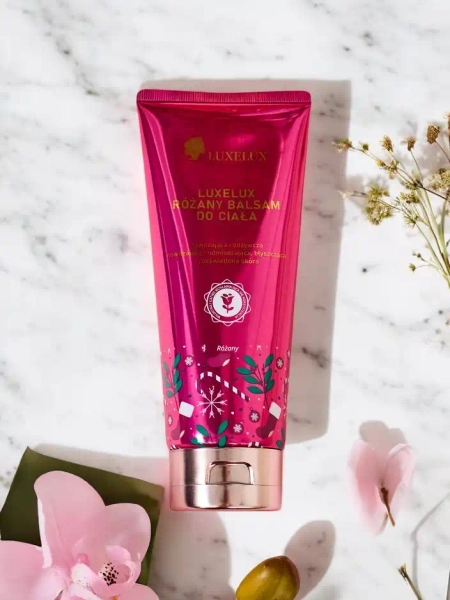 Luxelux ķermeņa balzams ar rožu smaržu 300 ml