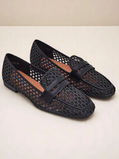 Royalfashion Openwork women’s moccasins Azuros
