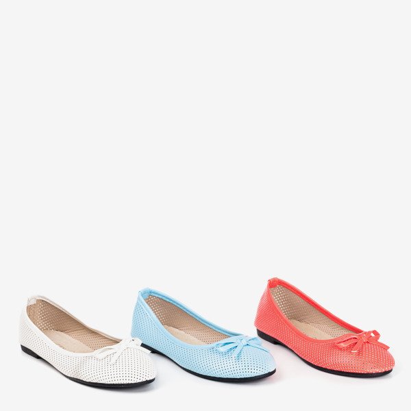 Lavisca children's white ballerinas - Footwear