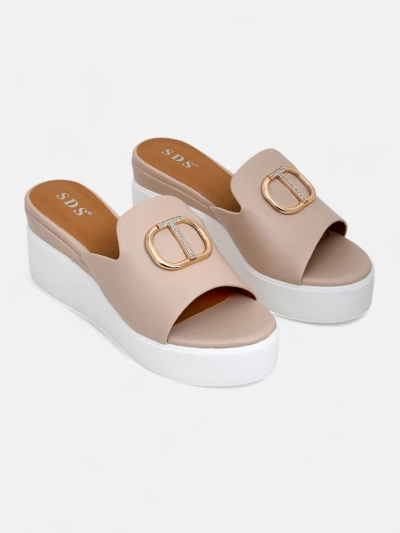 Royalfashion sieviešu sandales ar klina papēdi Daffin