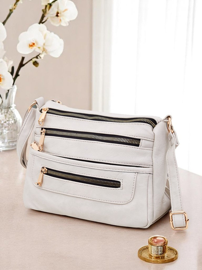 Royalfashion Mazs kvadrātveida rokassomiņa no eko ādas Niva Time