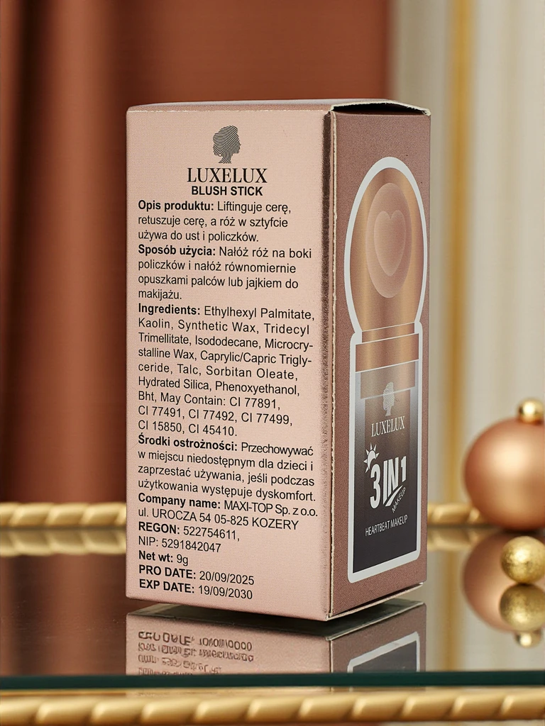 Luxelux Blush Stick Strawberry Mousse