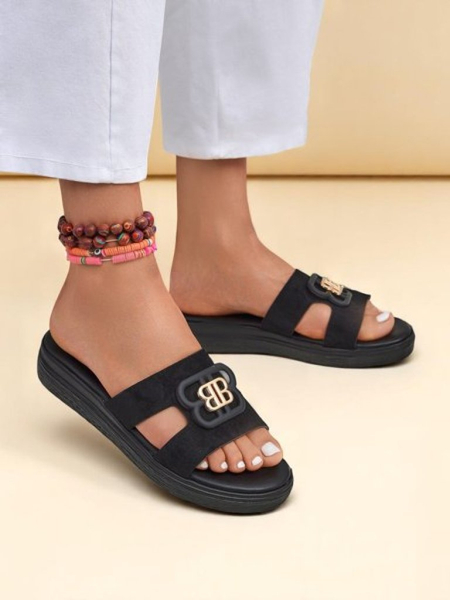 Royalfashion Женские шлепанцы на плоской подошве ChicStep