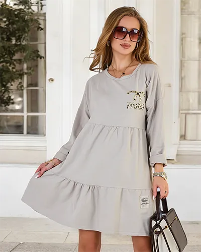 Royalfashion Sieviešu auduma kleita