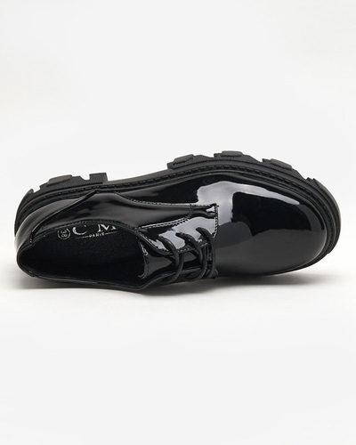 Ladies' black lacquered shoes Binotsi - Footwear