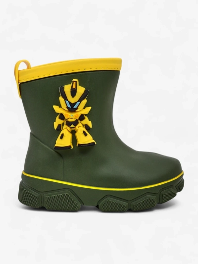 Royalfashion Children's rubber boots with robot Power Robot
