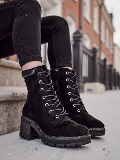 Royalfashion Women's lace-up ankle boots Esio