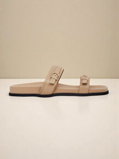 Royalfashion Женские шлепанцы из экокожи EcoTwins Slides