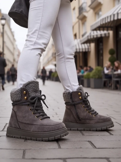 Royalfashion Women's Snow Boots Bomion