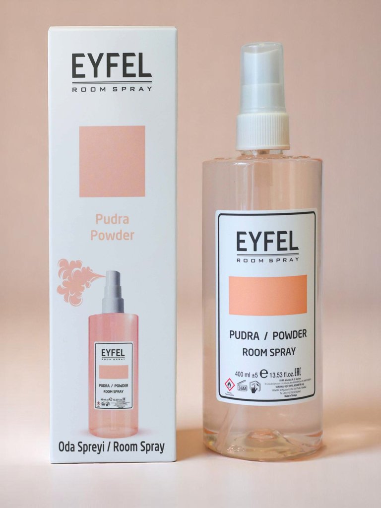 Royalfashion istabas smaržu izsmidzināmais līdzeklis - telpu aromāts EYFEL Pudra Powder