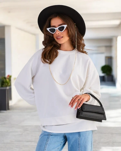 Royalfashion Sieviešu kokvilnas plānais džemperis