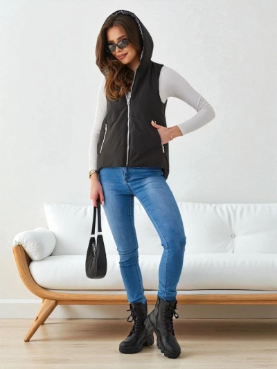 Royalfashion Long quilted women's vest