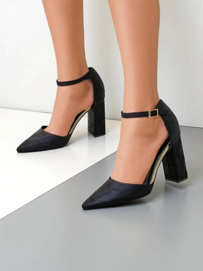 Royalfashion Women's eco suede heels Calde