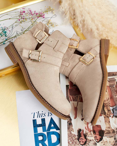 Royalfashion Women's Geronsa cutout boots