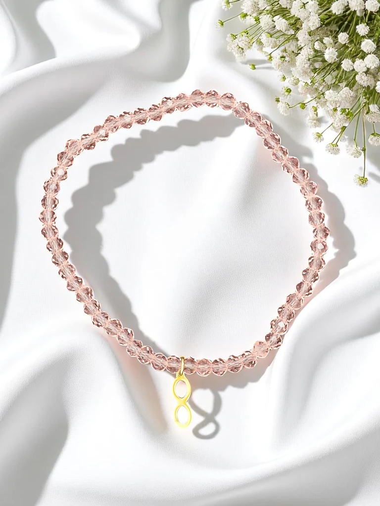 Royalfashion Sieviešu rokassprādze ar bezgalības kulonu