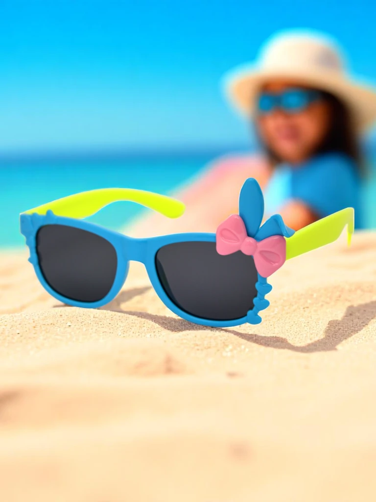 Royalfashion Bunny Shine bērnu saulesbrilles ar dekorācijām