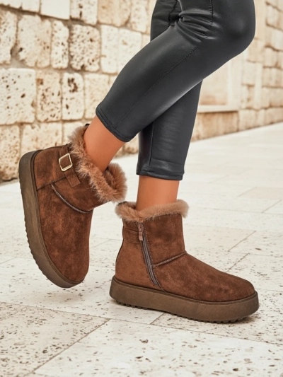 Royalfashion Īsi sieviešu a'la sniega zābaki Winter Crest