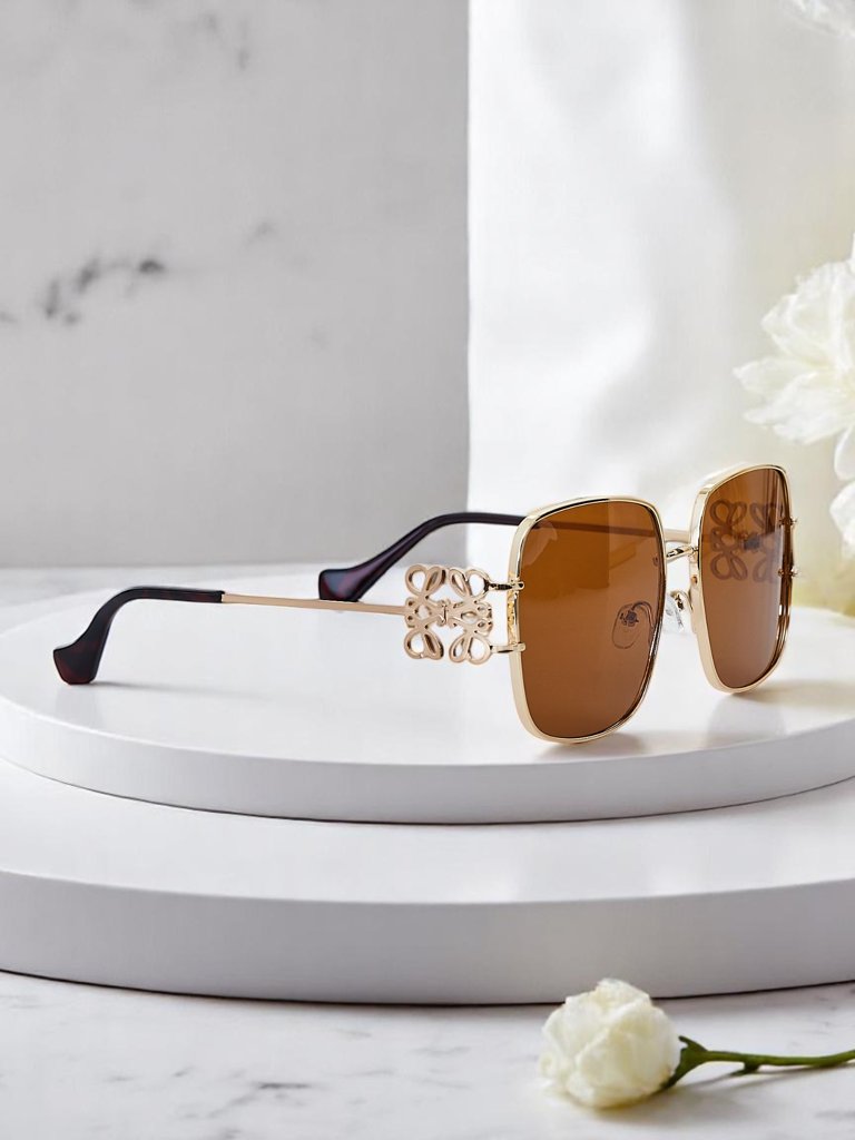 Royalfashion kvadrātveida saulesbrilles Zephyra