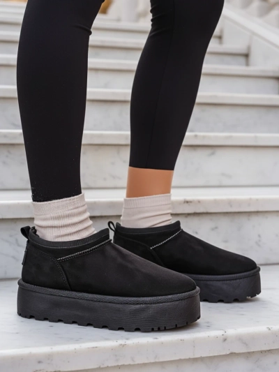 Royalfashion Sieviešu īsie zābaki a'la sniega zābaki Ozozi