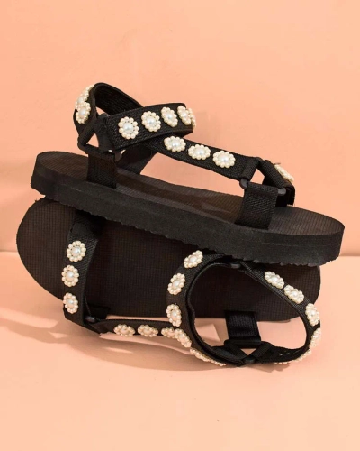 Royalfashion Sieviešu sporta sandales ar gumijas zoli