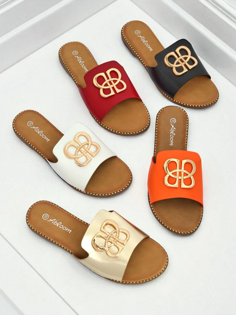 Royalfashion Женские сандалии на плоской подошве Heraklia