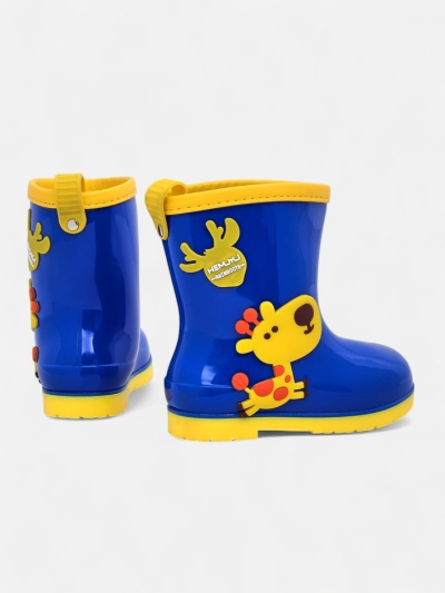Royalfashion Children's rubber boots with Good Time patches