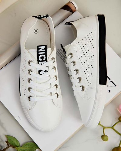 Royalfashion Women's Furatt Openwork Sneakers