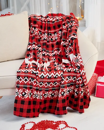 Рождественское одеяло Royalfashion 200x220