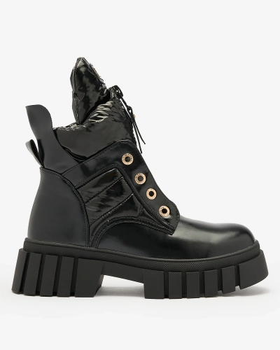 Royalfashion Women's boots in black Selilka