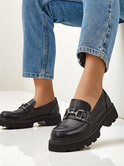 Royalfashion Women’s loafers on a thicker sole Rouetta