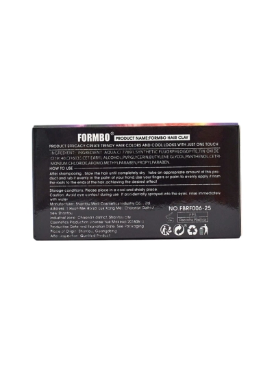 Czerwona glinka do włosów Formbo Aurora Rosso – intensywny kolor i stylizacja w jednym.