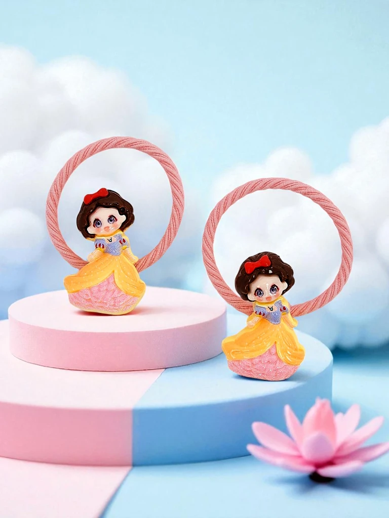 Matu gumijas ar princeses motīvu