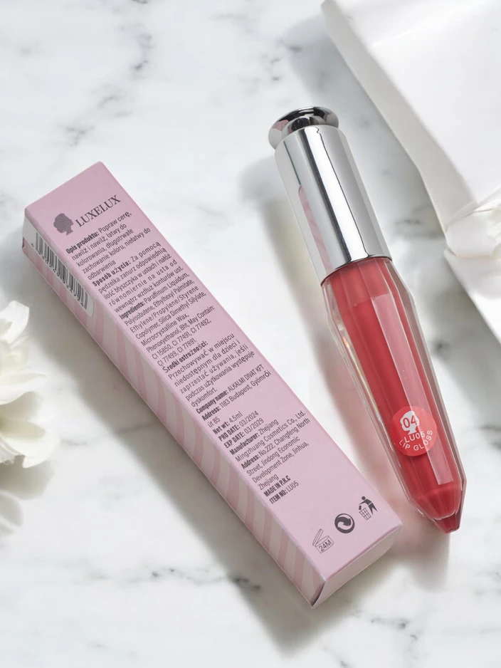 Luxelux lūpu spīdums 02 4.5g