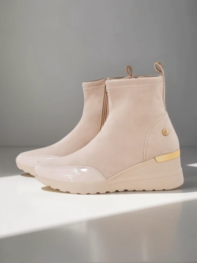 Royalfashion Women's ankle boots on a wedge Zarricos