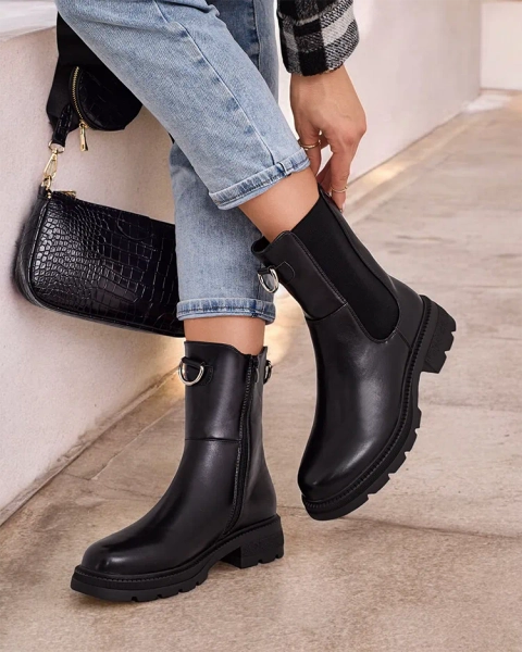 Royalfashion Sieviešu Rotika ķīvītes zābaki