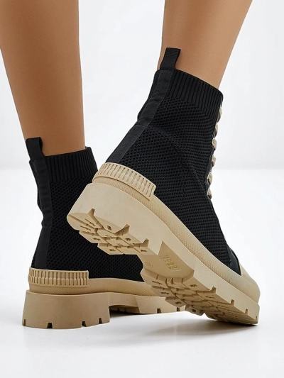 Royalfashion High women's sneakers on a chunky sole Heyloy