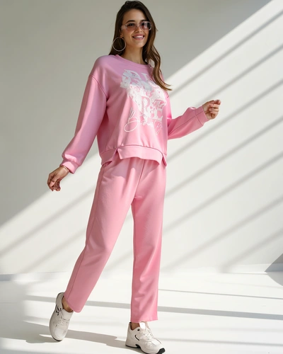 Royalfashion Sieviešu viskozes komplekts ar druku