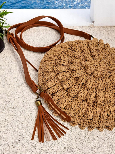Royalfashion Small Straw Women's Handbag Solea Mini