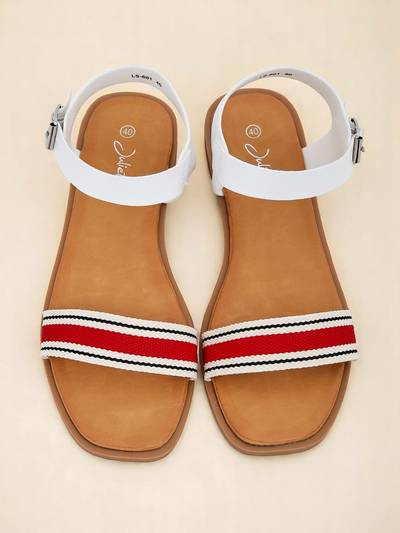 Royalfashion Sieviešu sandales ar plakanu zoli Naya